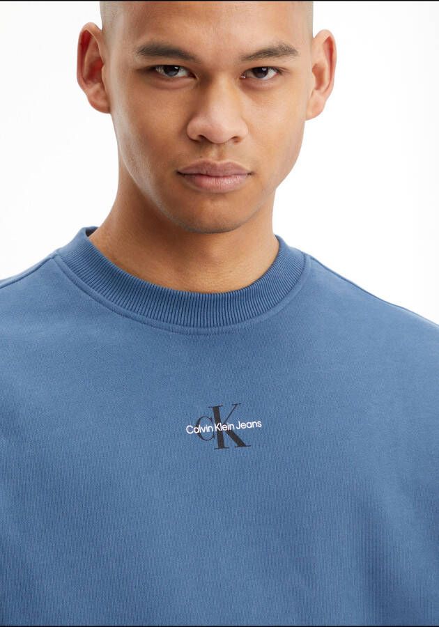 Calvin Klein Sweatshirt MICRO MONOLOGO CREW NECK