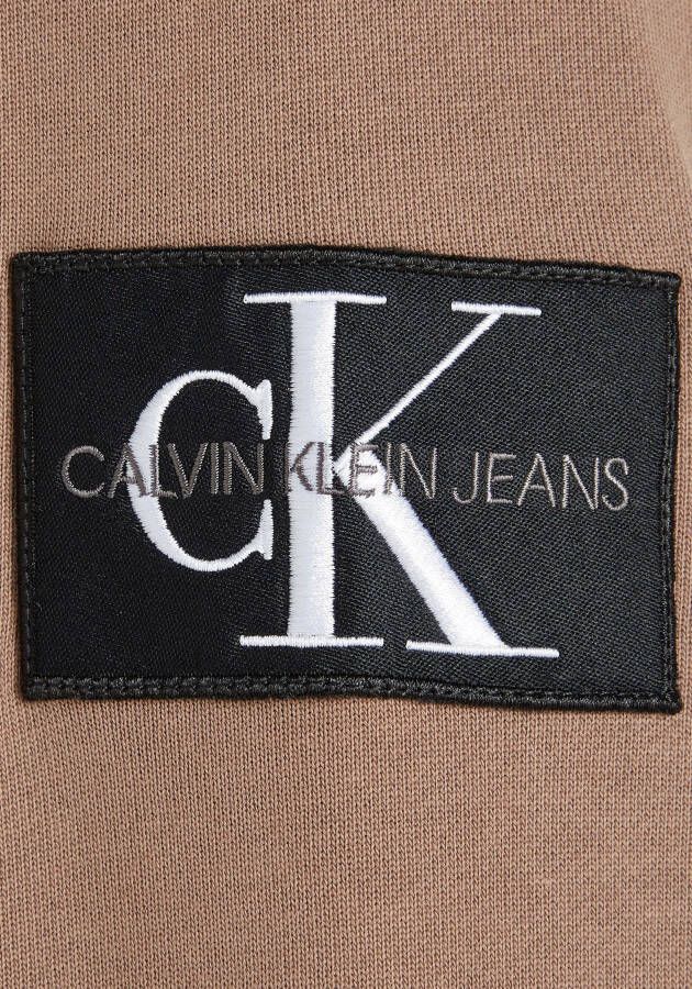 Calvin Klein Sweatshirt MONOGRAM SLEEVE BADGE CN met hoogwaardige merkbadge op de mouw