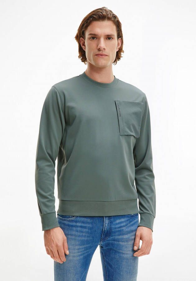Calvin Klein Sweatshirt RECYCLED MIX MEDIA SWEATSHIRT
