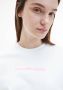 Calvin Klein Sweatshirt Shrunken institutional crew neck met -logo-opschrift op borsthoogte - Thumbnail 6