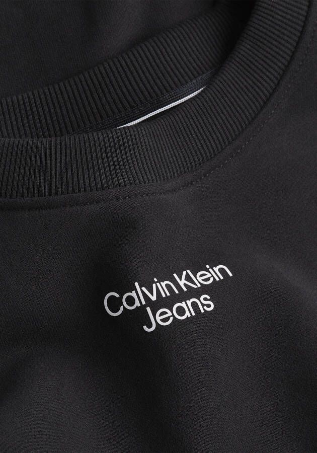 Calvin Klein Sweatshirt STACKED LOGO CREW NECK