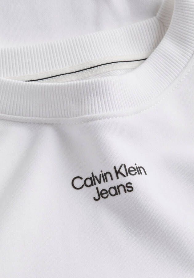 Calvin Klein Sweatshirt STACKED LOGO CREW NECK
