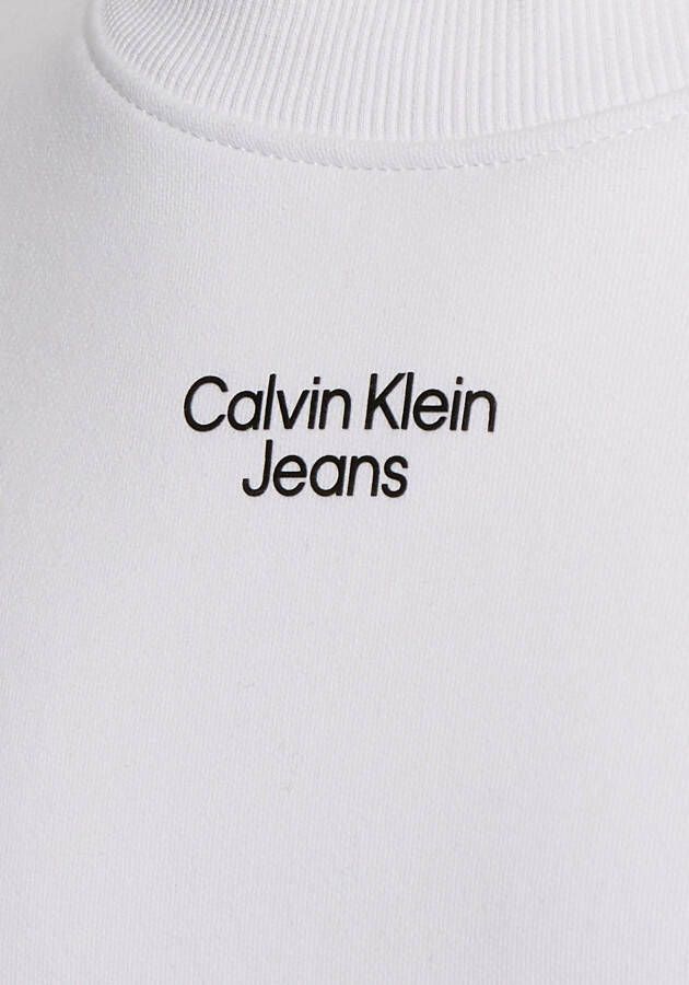 Calvin Klein Sweatshirt STACKED LOGO CREW NECK
