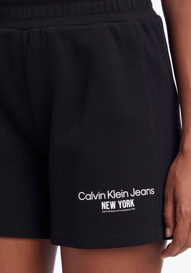 Calvin Klein Sweatshort met elastische band
