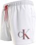 Calvin Klein Heren Zwemkleding van Gerecycled Polyester White Heren - Thumbnail 5
