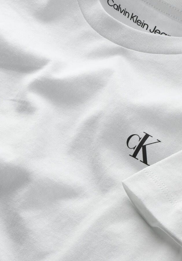 Calvin Klein T-shirt 2-PACK MONOGRAM TOP (set 2-delig)
