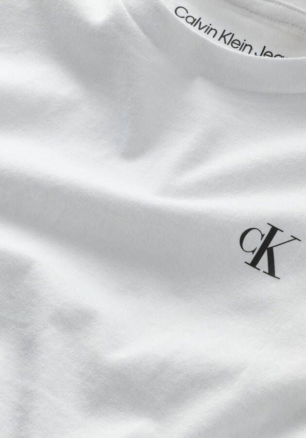 Calvin Klein T-shirt 2-PACK MONOGRAM TOP (set 2-delig)