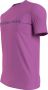 Calvin Klein Jeans Paarse Katoenen T-shirt met Logo Print Purple Heren - Thumbnail 3