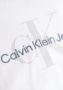 Calvin Klein Monologo T-shirt Wit J20J220717 YAF White Dames - Thumbnail 10