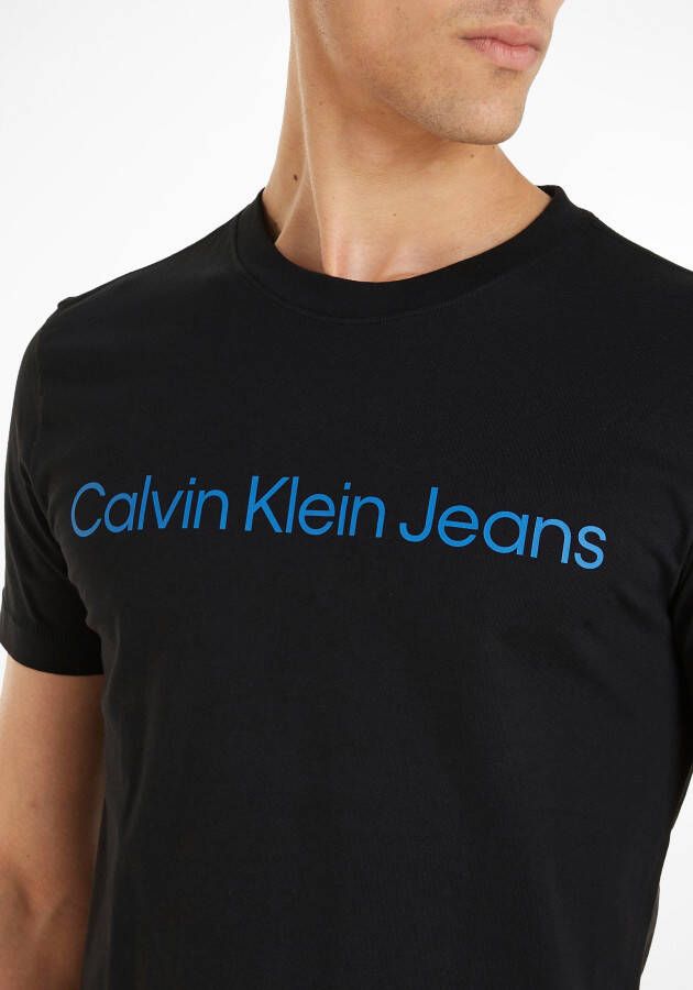 Calvin Klein T-shirt INSTITUTIONAL LOGO met logo-opschrift