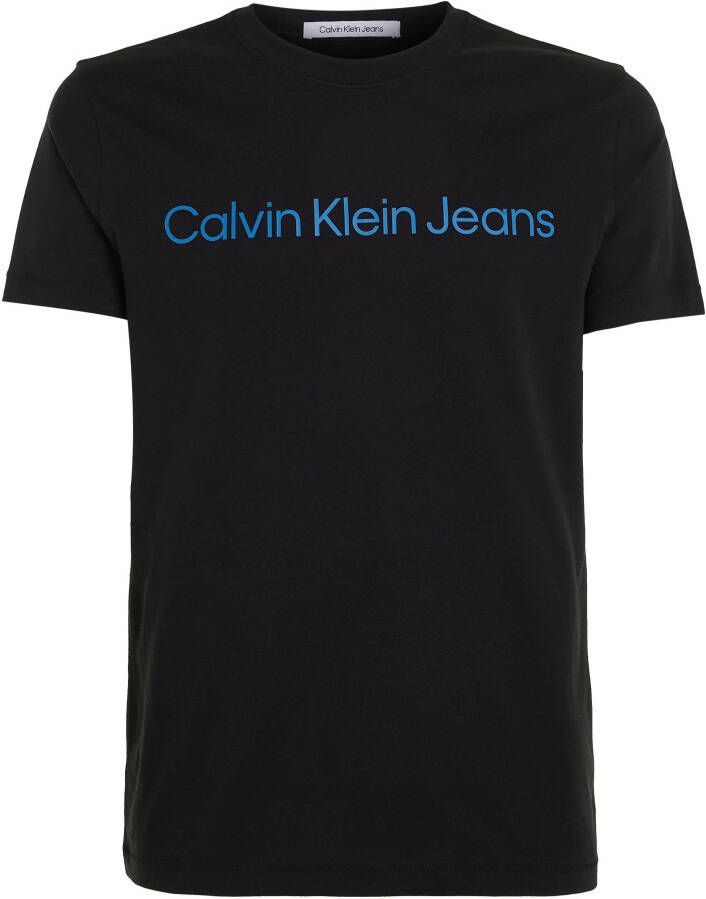 Calvin Klein T-shirt INSTITUTIONAL LOGO met logo-opschrift