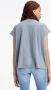 Calvin Klein T-shirt met brede omgeslagen boorden aan de mouwen - Thumbnail 5