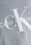 Calvin Klein T-shirt met brede omgeslagen boorden aan de mouwen - Thumbnail 8