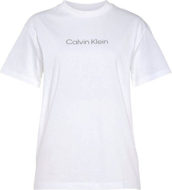 Calvin Klein T-shirt HERO METALLIC LOGO T-SHIRT met print op de borst