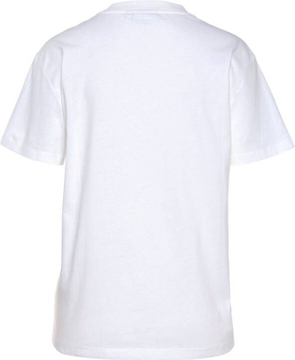 Calvin Klein T-shirt HERO METALLIC LOGO T-SHIRT met print op de borst
