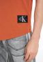 Calvin Klein Jeans T-shirt van katoen met labeldetail model 'BADGE' - Thumbnail 6
