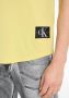 Calvin Klein Jeans T-shirt van katoen met labeldetail model 'BADGE' - Thumbnail 4