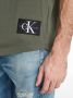 Calvin Klein Jeans T-shirt met labelmotief - Thumbnail 3