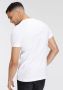 CALVIN KLEIN Heren Polo's & T-shirts Chest Institutional Wit - Thumbnail 4