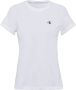 Calvin Klein T-shirt CK EMBROIDERY SLIM TEE met geborduurd ck-logo op borsthoogte - Thumbnail 6