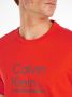 Calvin Klein T-shirt CONTRAST LINE LOGO T-SHIRT - Thumbnail 3