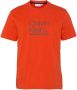 Calvin Klein T-shirt CONTRAST LINE LOGO T-SHIRT - Thumbnail 4