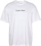Calvin Klein regular fit T-shirt van biologisch katoen bright white - Thumbnail 4