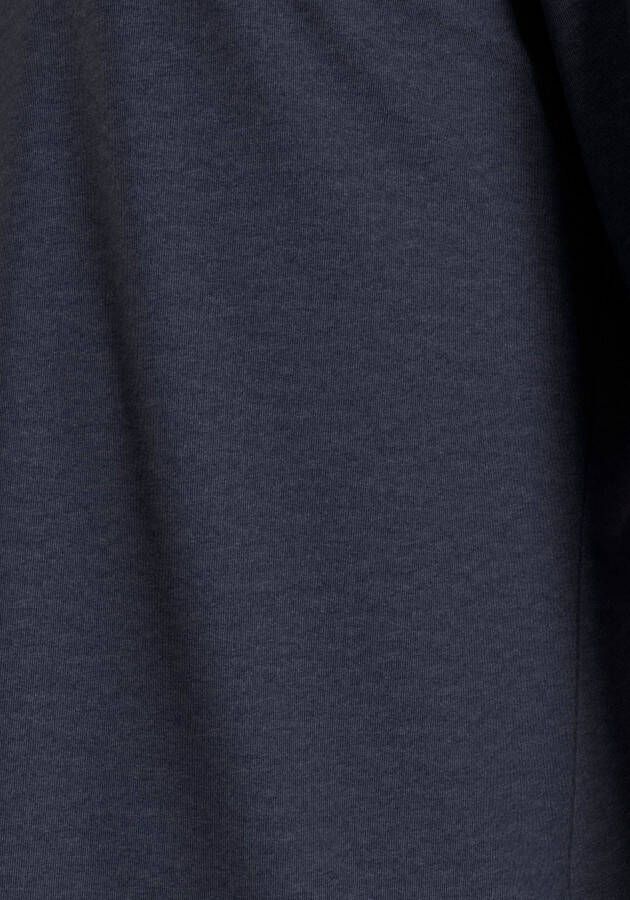 Calvin Klein T-shirt L S CREW NECK met logoprint op borsthoogte