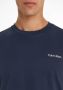 Calvin Klein regular fit T-shirt met biologisch katoen calvin navy - Thumbnail 3