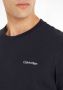 Calvin Klein T-shirt MICRO LOGO INTERLOCK T-SHIRT met -logo op de borst - Thumbnail 3