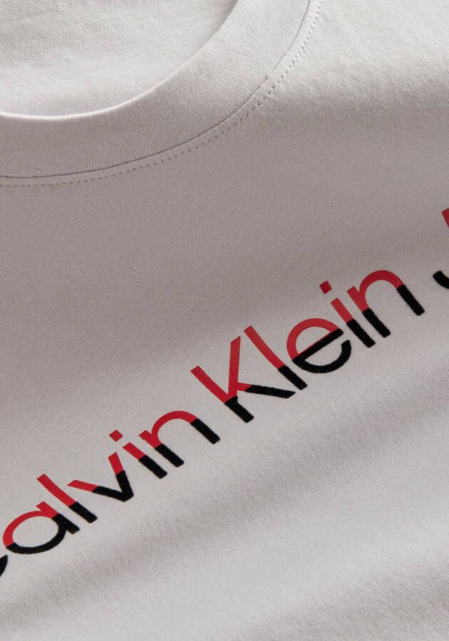 Calvin Klein T-shirt MIXED INSTITUTIONA met logo-opschrift