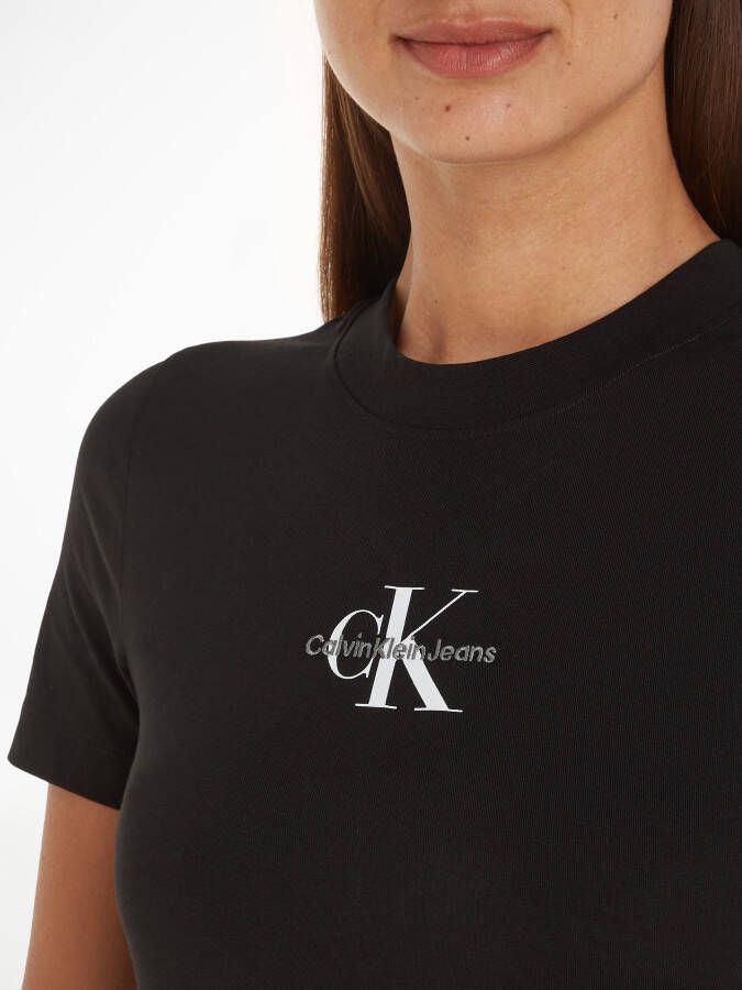 Calvin Klein T-shirt MONOLOGO SLIM FIT TEE met logoprint