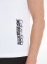 CK Calvin Klein T-shirt van katoen met labeldetail - Thumbnail 4