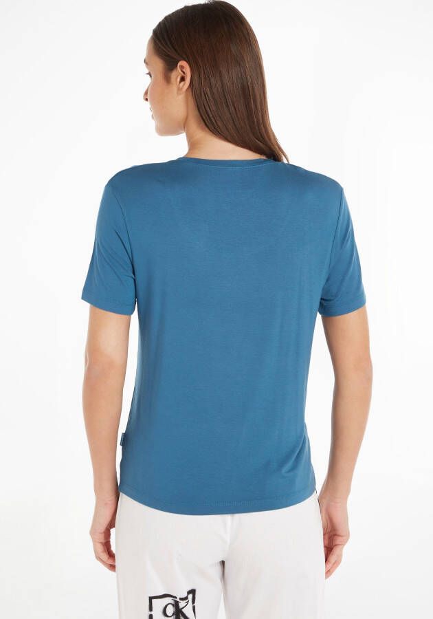 Calvin Klein T-shirt S S CREW NECK met een ronde hals