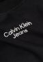 Calvin Klein Jeans Gestapeld logo tee J30J320595 Zwart Heren - Thumbnail 13