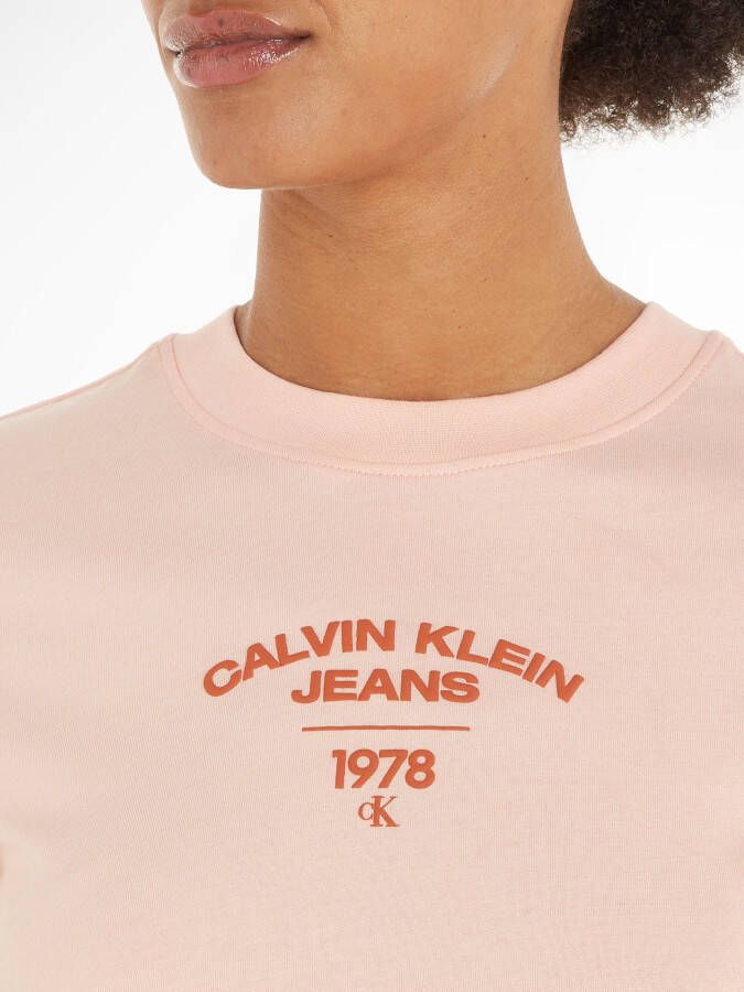 Calvin Klein T-shirt VARSITY LOGO BABY TEE