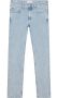 Calvin Klein Lichtblauwe Slim Taper Jeans met Gewassen Effect Blue - Thumbnail 6
