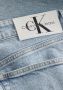 Calvin Klein Lichtblauwe Slim Taper Jeans met Gewassen Effect Blue - Thumbnail 7