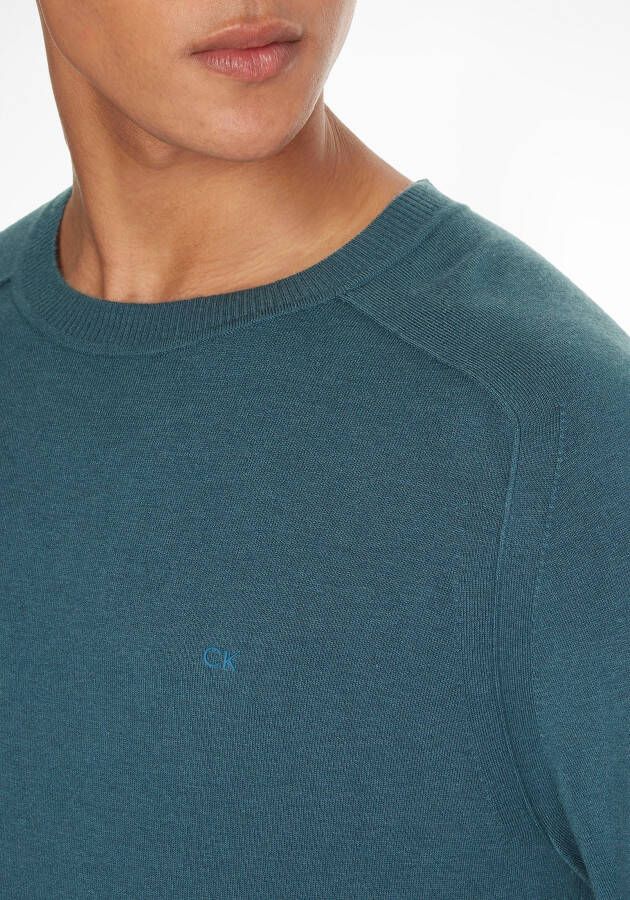 Calvin Klein Trui met ronde hals MODERN MODAL CREW NECK SWEATER