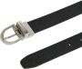 Calvin Klein Stijlvolle Zwarte Leren Riem Damesmode Accessoire Black Dames - Thumbnail 5