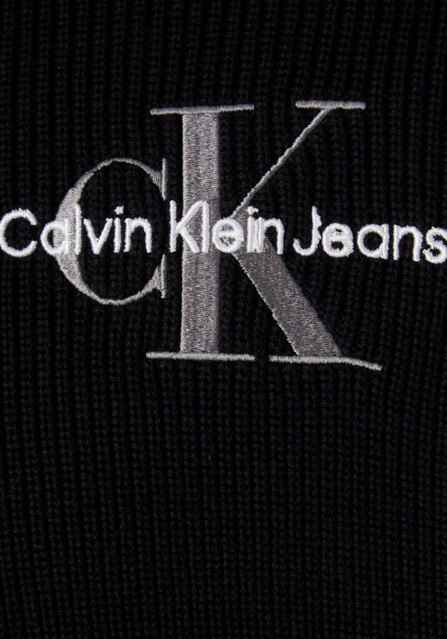 Calvin Klein Vest MONOLOGO ZIP-THROUGH SWEATER