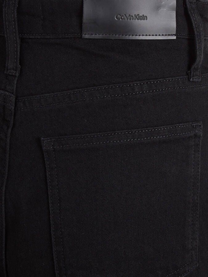 Calvin Klein Wijde jeans HR WIDE SOFT BLACK