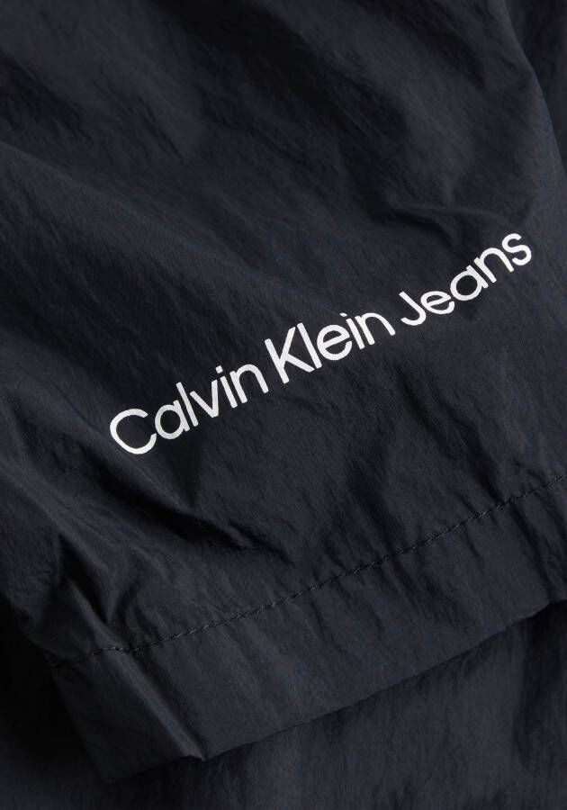 Calvin Klein Windbreaker met staande kraag en capuchon