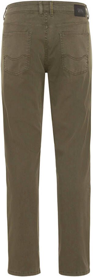 camel active 5-pocketsjeans met badge