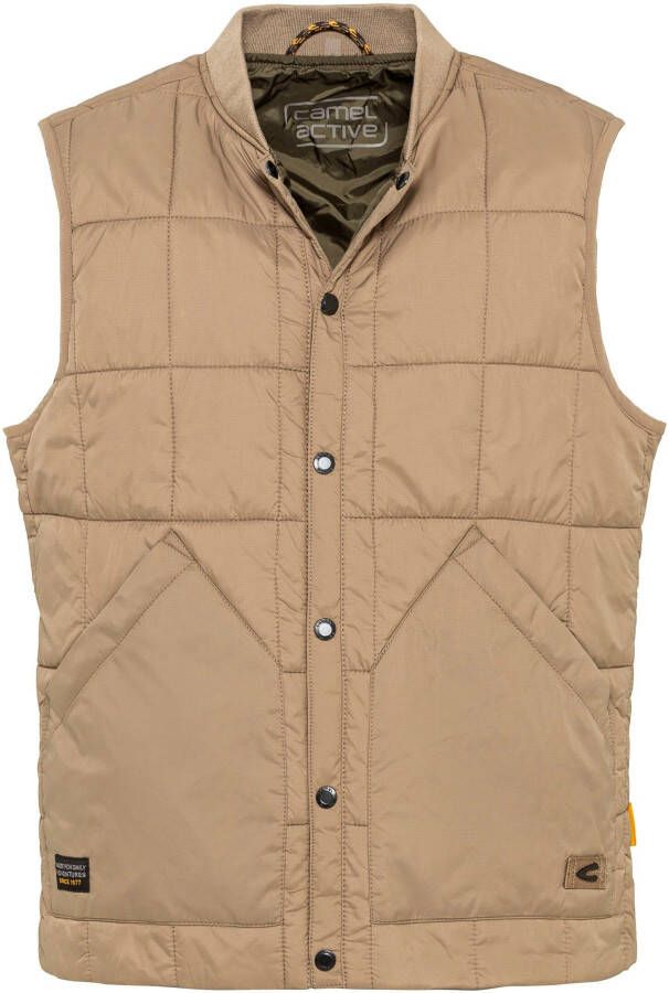 camel active Bodywarmer met opstaande kraag