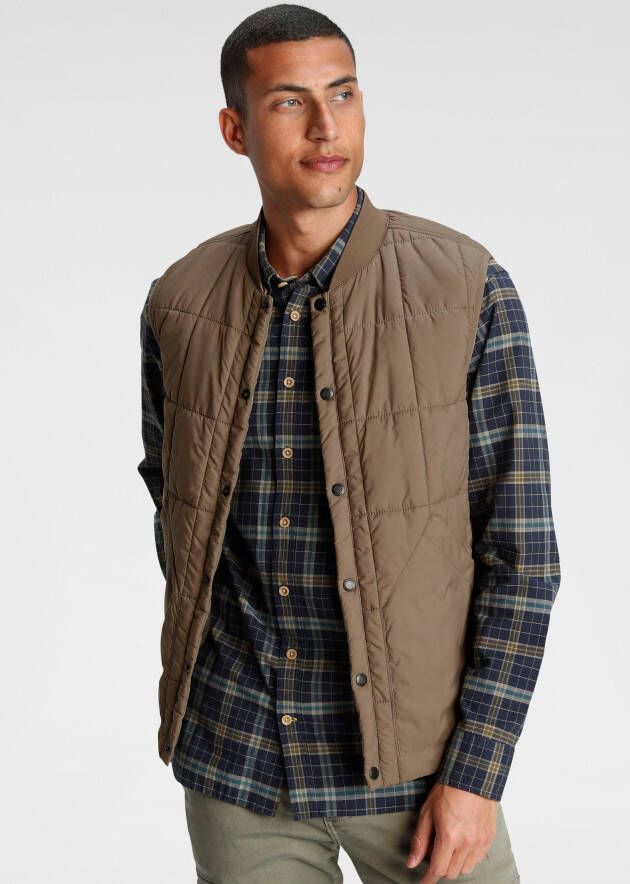 camel active Bodywarmer met opstaande kraag