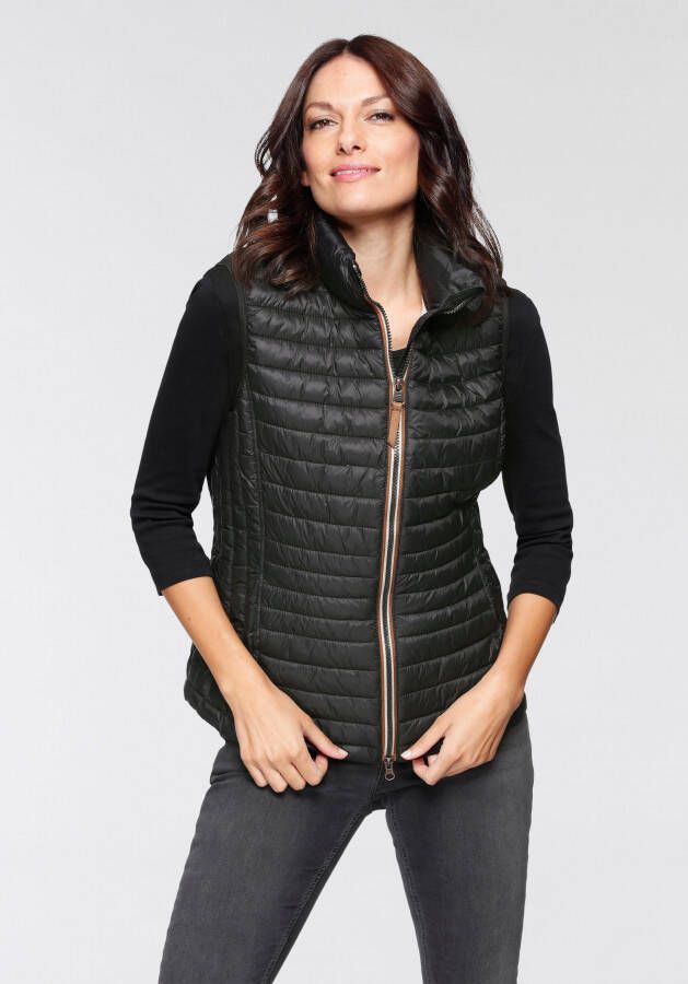 Camel active Functionele bodywarmer winddicht waterafstotend van gerecycled materiaal