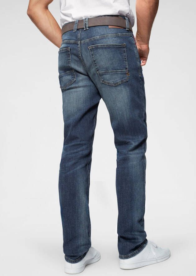 camel active Regular fit jeans Houston in klassieke 5-pocketsstijl