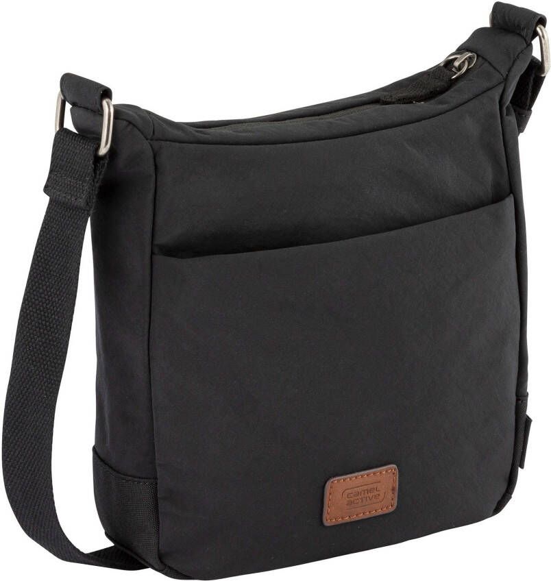 camel active Schoudertas City passende stedelijke metgezel met kleine reflecterende details