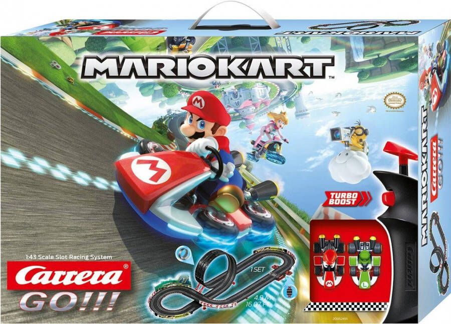 Carrera Go Super Mario Kart Racebaan Zwart | Racebaan van
